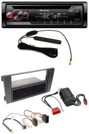 Pioneer CD USB AUX DAB MP3 Autoradio für Audi A6 01-05 C5 Symphony Bose Aktivsys
