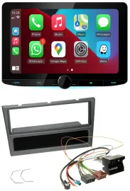 Kenwood MP3 USB DAB Bluetooth Autoradio für Opel Corsa C Meriva Vectra C Signum