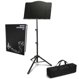 Пюпитр для нот keepdrum MUS024 складной с сумкой и папкой DIN A3