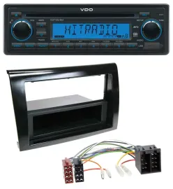 VDO AUX MP3 1DIN CD USB Autoradio für Fiat Bravo (ab 2007)