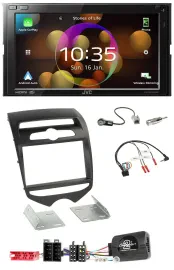 JVC DAB Lenkrad 2DIN Bluetooth USB Autoradio für Hyundai ix20 ab 2010 man. Klima