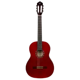 Классическая гитара Ortega R121SNWR Wine Red с чехлом