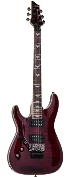 Электрогитара Schecter Omen Extreme-6 Floyd Rose Left-Handed Black Cherry