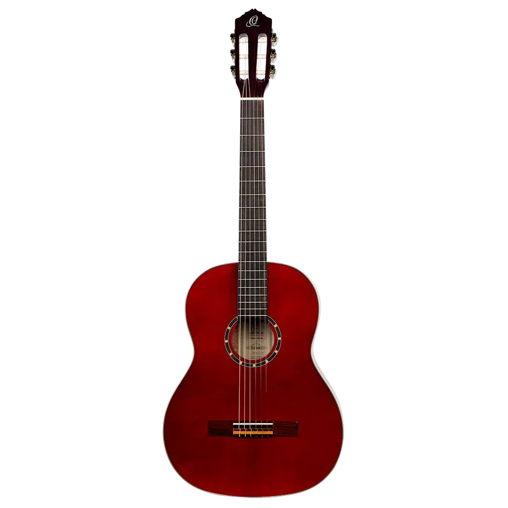 Классическая гитара Ortega R121SNWR Wine Red с чехлом
