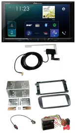 Pioneer 2DIN DAB USB MP3 Bluetooth Autoradio für Ford S-Max Mondeo ab 2007 Profi
