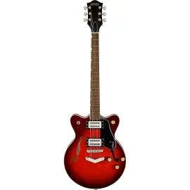 Электрогитара полуакустическая Gretsch G2655 Streamliner Center Block Jr. Claret Burst