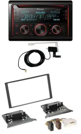 Pioneer 2DIN MP3 DAB USB CD Bluetooth Autoradio für Kia Sorento BL 2006-2009