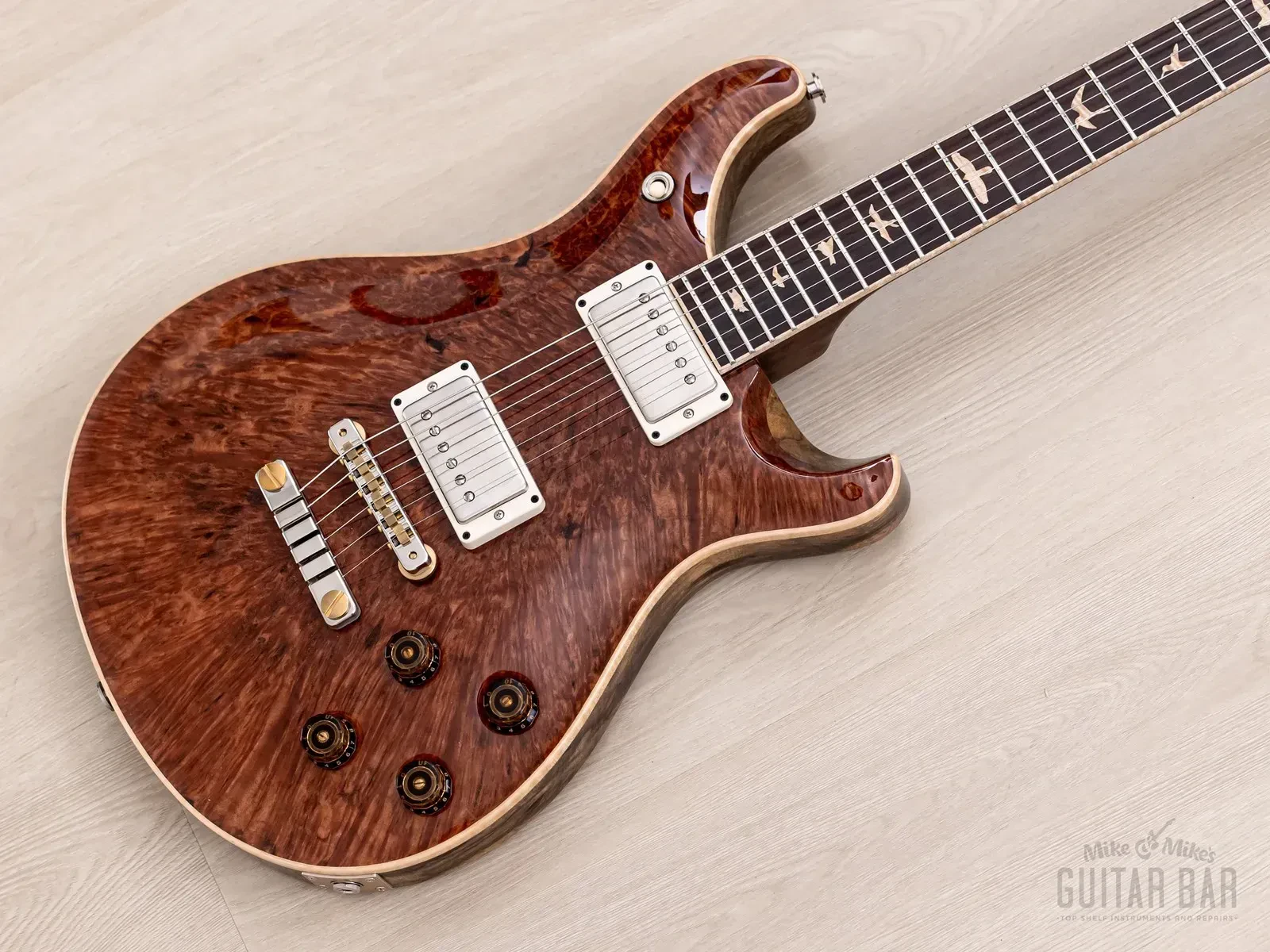 Paul Reed Smith Private Stock #8422 McCarty 594 Burl Redwood Top w/ COA & Case