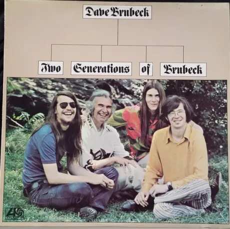 DAVE BRUBECK - Two Generations Of Brubeck (LP , Used)