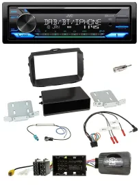 Автомагнитола для Alfa Romeo Giulietta (940) 2014– JVC Bluetooth, USB, DAB, CD