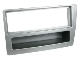 Radioblende DIN Autoradio für Honda Civic 2004-2006 automatische Klima silber