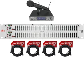 Микрофонная радиосистема Audio-technica ATW-3212/C510EE1 3000 (набор, с DBX 231s EQ и RCXFM20E-Б, 4 шт.)