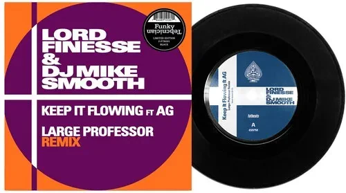 Виниловая пластинка Lord Finesse - Keep It Flowing Ft A.g. (large Professor Remix) [New 7" Vinyl]