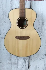 Breedlove Discovery S Concert Acoustic Guitar Solid Spruce Top Natural Finish