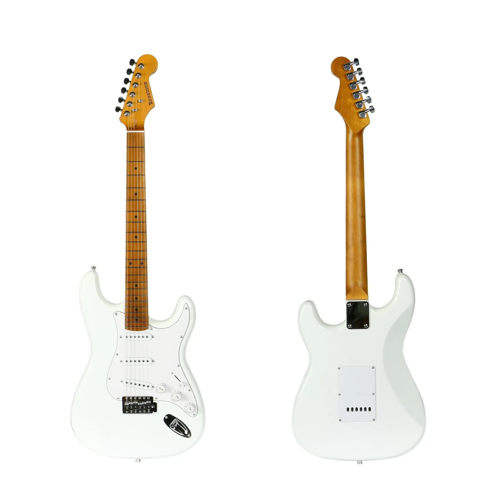 Электрогитара Bosstone SG-03 V.2 WH (2025) 6 струн, цвет белый