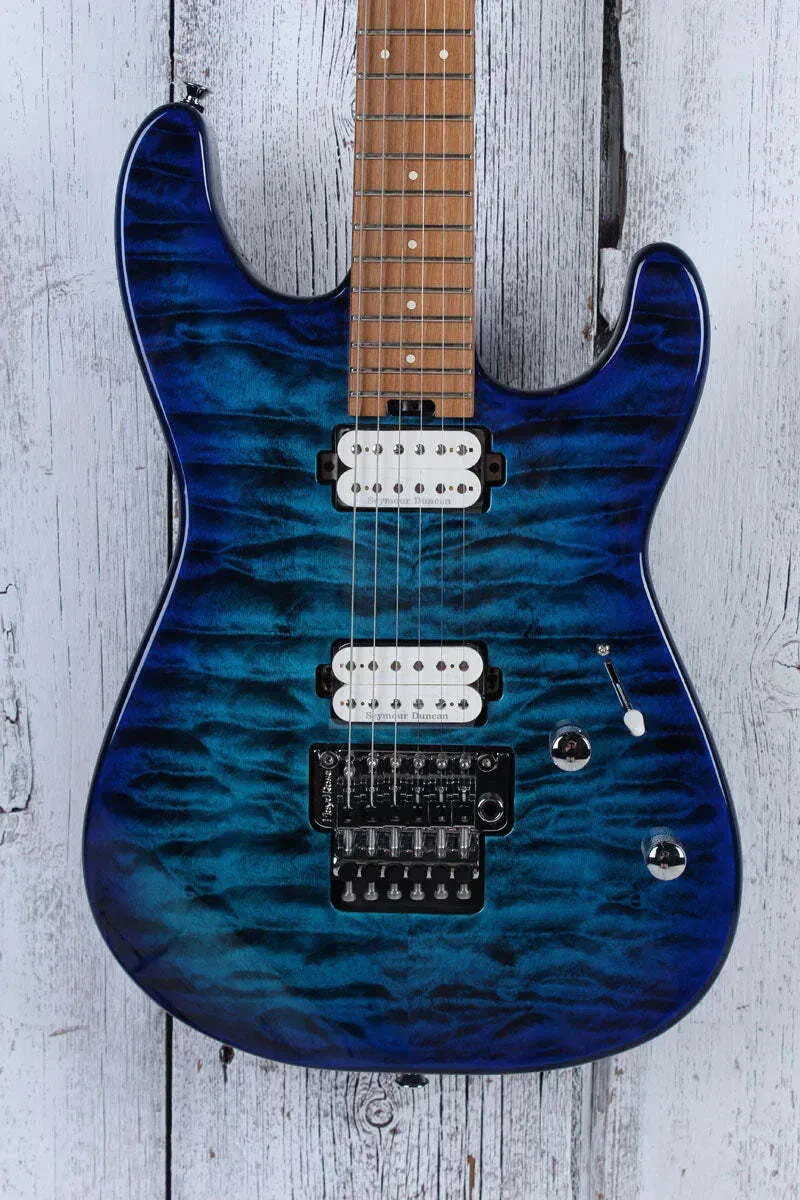 Charvel Pro-Mod Plus San Dimas Style 1 HH FR CM Electric Guitar with Gig Bag