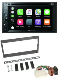 Pioneer MP3 USB DVD Bluetooth DAB 2DIN Autoradio für SSangYong Kyron ab 2005