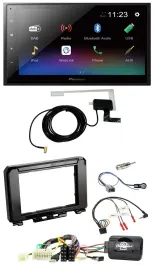 Автомагнитола для Suzuki Jimny GJ (с 2018) Pioneer 2DIN, DAB, Bluetooth, USB