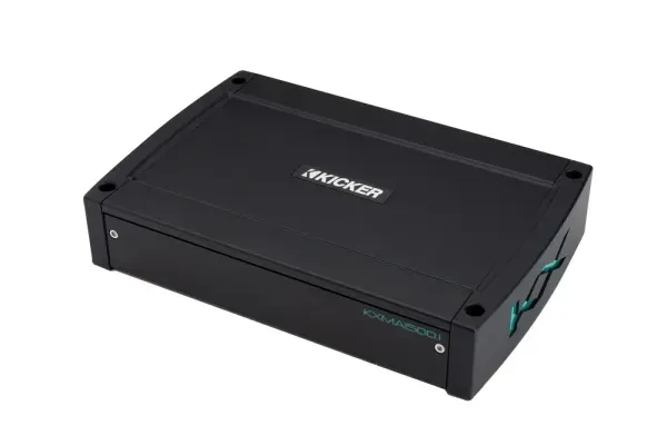 Kicker 51KXMA15001 Marine Subwoofer Amplifier w/ Bass Remote