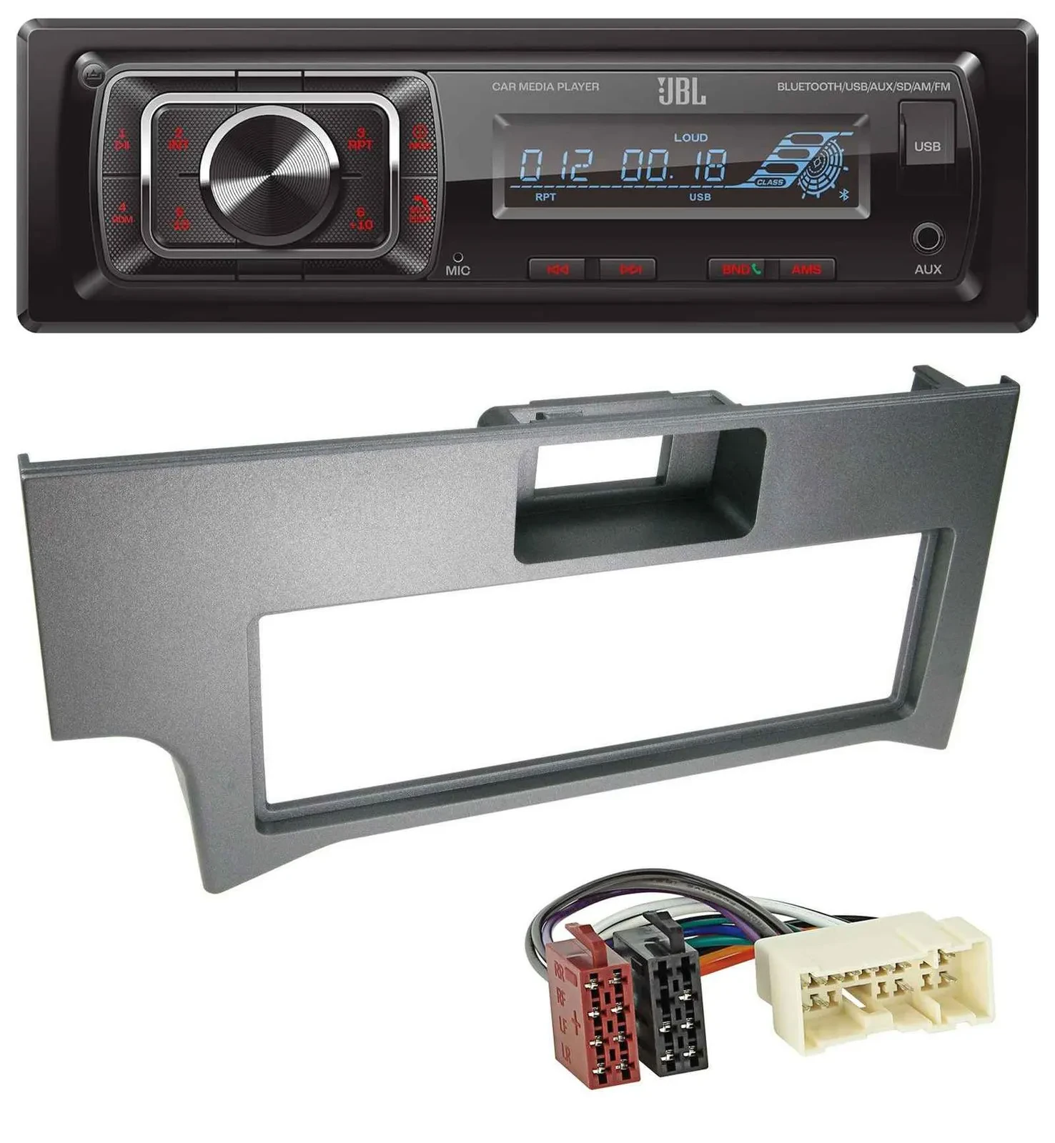 Автомагнитола для Nissan Primera P11-144 (Facelift, с 1999) JBL SD AUX MP3 USB Bluetooth