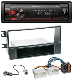 Pioneer DAB 1DIN MP3 AUX USB Autoradio für Kia Sportage II 08-10 neue Verkabelun