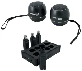 Chauvet D-Fi XLR Pack Turns DMX Lights into Wireless DMX+(2) Bluetooth Speakers