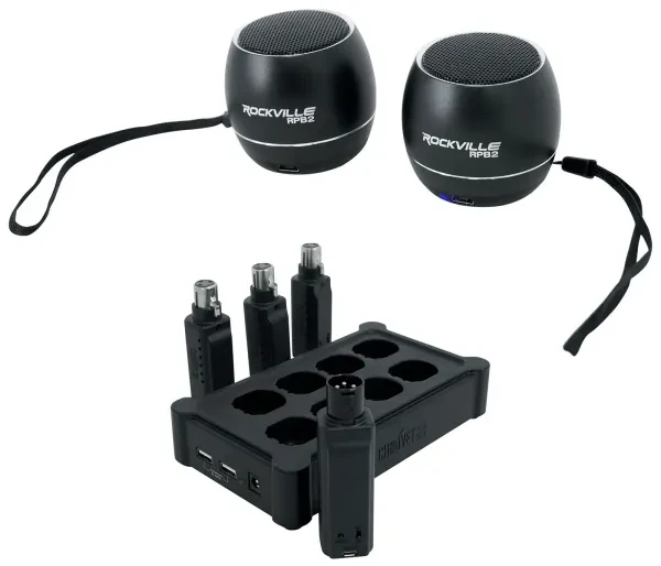 Chauvet D-Fi XLR Pack Turns DMX Lights into Wireless DMX+(2) Bluetooth Speakers