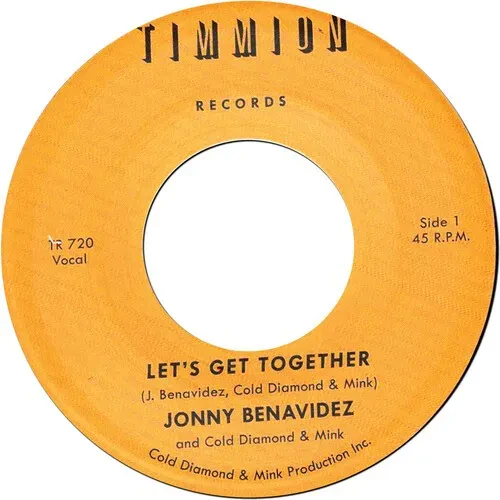 Виниловая пластинка Jonny Benavidez – Let's Get Together (Релиз 2018)