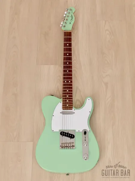 Электрогитара Fender Limited Edition American Standard Telecaster SS Surf Green w/case USA 2009