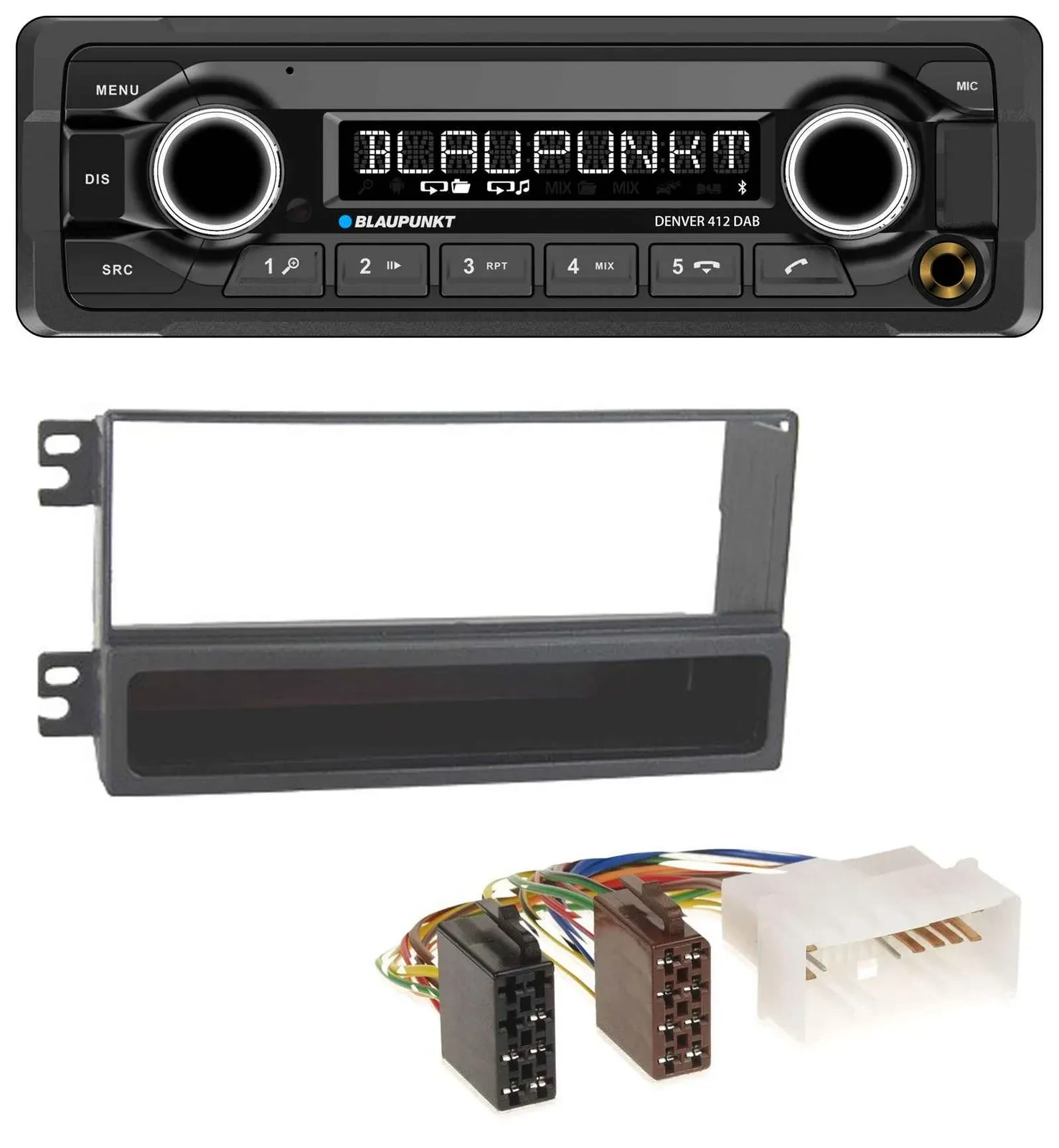 Blaupunkt Bluetooth DAB MP3 USB Autoradio für Kia Magentis (ab 2006)