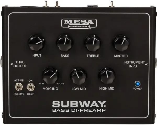 Напольный предусилитель для бас-гитары Mesa Boogie Subway Bass DI-Preamp