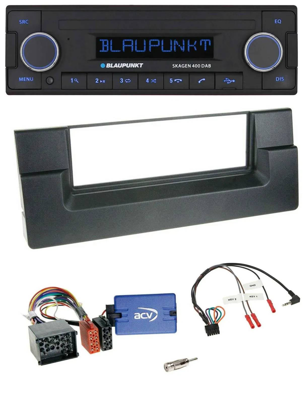 Blaupunkt DAB USB Bluetooth Lenkrad Autoradio für BMW 5er E39 1996-2001