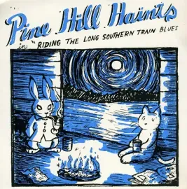 Виниловая пластинка The Pine Hill Haints - Riding the Long Southern Train Blues [New 7" Vinyl]