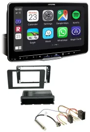 Alpine Bluetooth MP3 USB DAB Autoradio für Audi A3 (8P 03-06) Symphony ISO