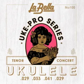 Струны для укулеле La Bella 100 Uke-Pro Concert Tenor