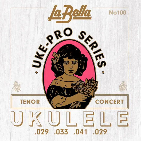Струны для укулеле La Bella 100 Uke-Pro Concert Tenor