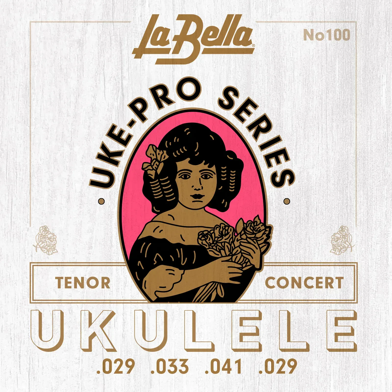 Струны для укулеле La Bella 100 Uke-Pro Concert Tenor