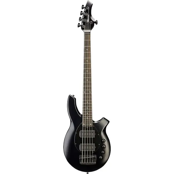 Бас-гитара Ernie Ball Music Man Bongo 5 5-String Electric Bass Stealth Black