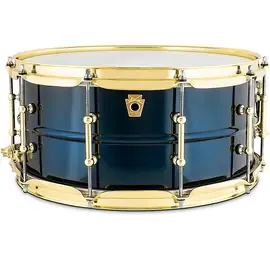 Малый барабан Ludwig Blue Phonic Aluminum 14x6.5 Midnight Blue Metallic