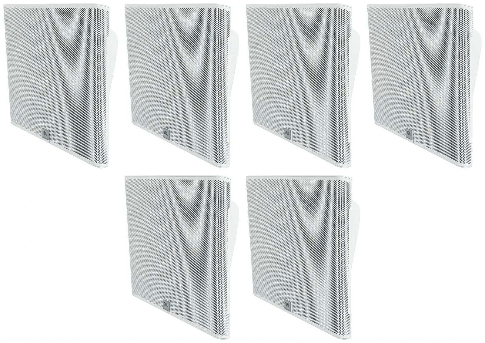 Пассивная акустическая система для инсталляций JBL SLP14/T-WH 4", 70V, низкопрофильная, настенная, белый (набор, 6 шт.)