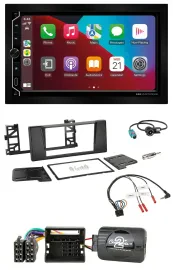 ESX 2DIN DAB USB Lenkrad Bluetooth Autoradio für BMW 5er E39 01-04 Aktivsystem