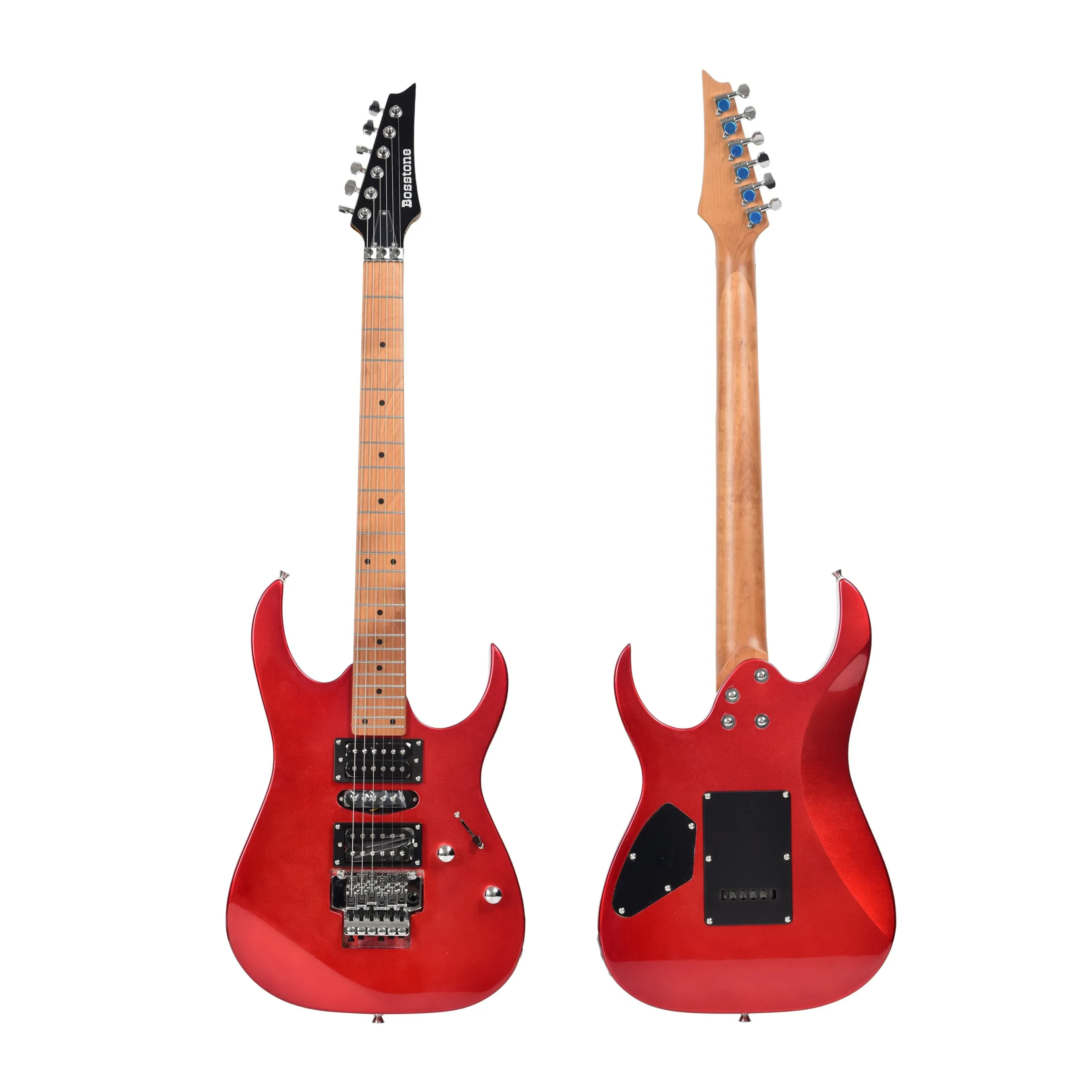 Электрогитара Bosstone SG-06 V.2 RD (2025) 6 струн цвет красный