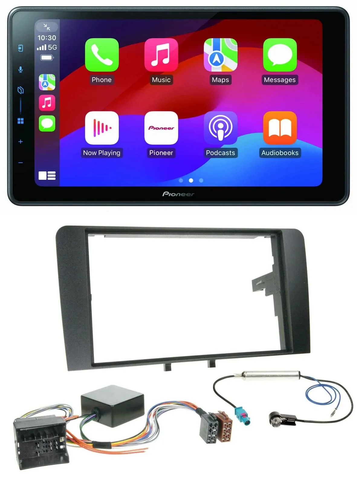 Pioneer Bluetooth 2DIN USB MP3 DAB Autoradio für Audi A3 06-12 8P Infinity Aktiv