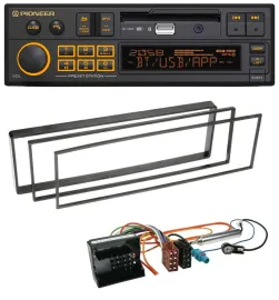 Pioneer DAB MP3 USB Bluetooth Autoradio für Peugeot 307, 1007 (2001-2009)