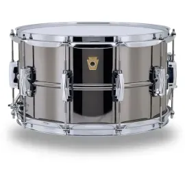 Малый барабан Ludwig LB408 Black Beauty Brass 14x8 Black