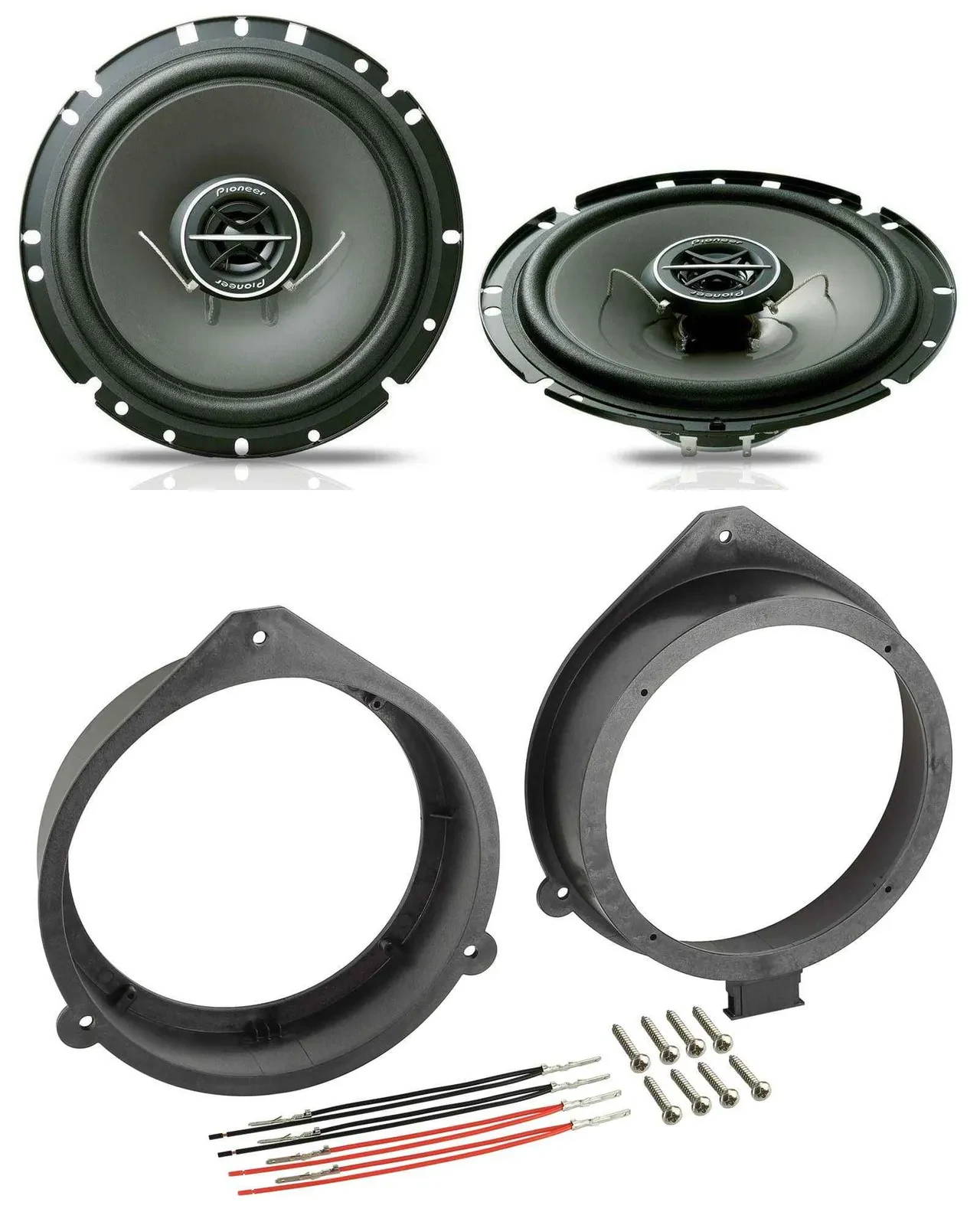 Pioneer 170Watt 2-Wege 16,5cm Lautsprecher für Audi A3 A4 B6 B7 R8 Saab 9.3 Seat