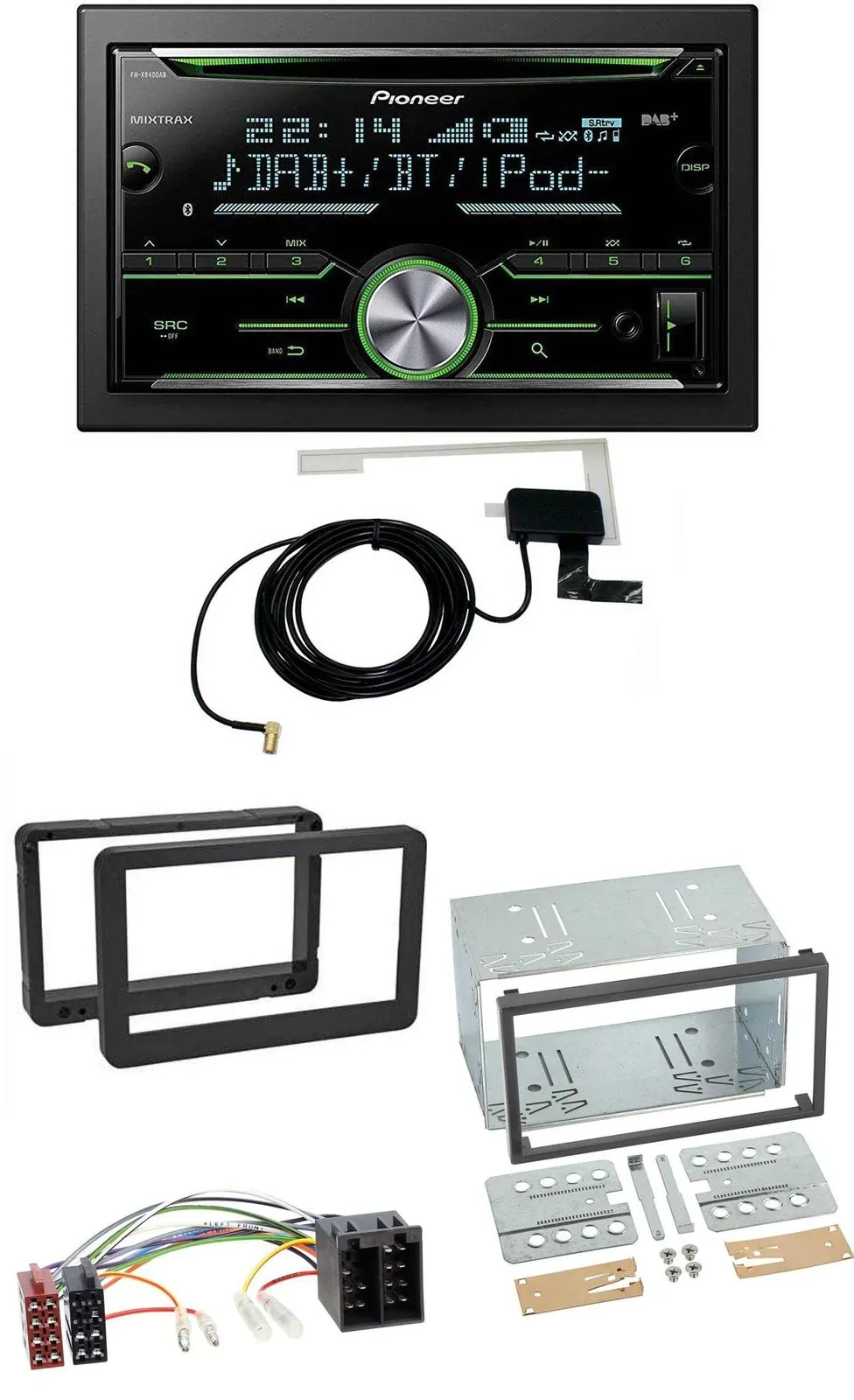 Pioneer CD USB MP3 Bluetooth 2DIN DAB Autoradio für Alfa Romeo 159 Spider Brera