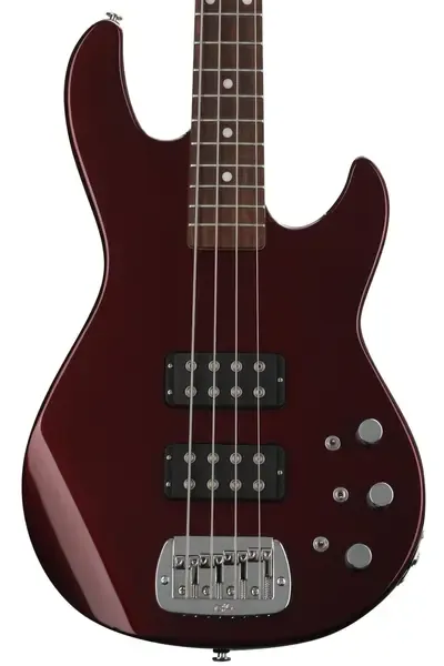 Бас-гитара G&L Fullerton Deluxe L-2000 Ruby Red Metallic