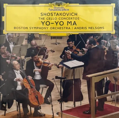 MA YO-YO & BOSTON SYMPHONU ORCHESTRA Shostakovich: the Cello Concertos LP