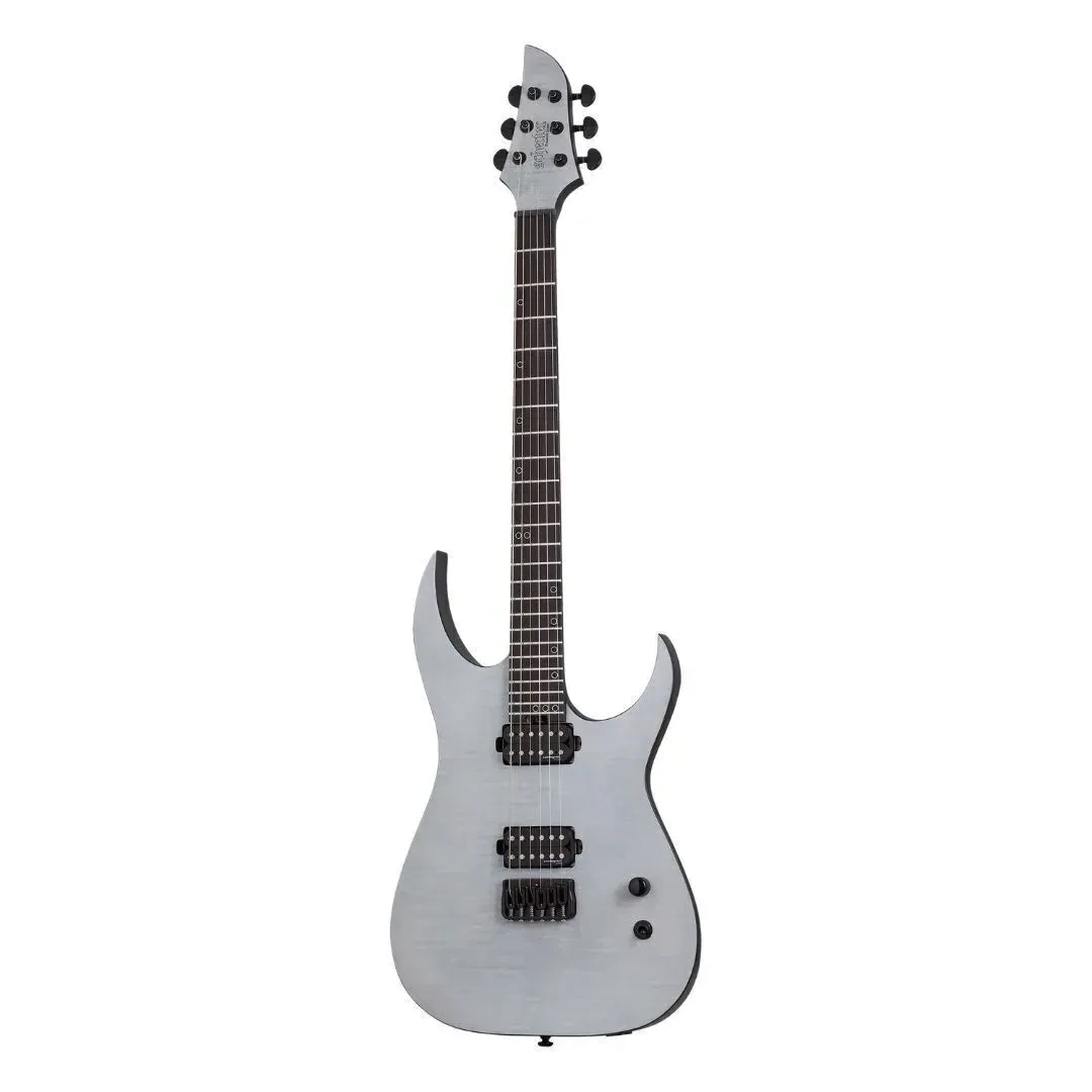 Б/У Электрогитара Schecter KM-6 MK-III 6-струнная прозрачный белый сатин